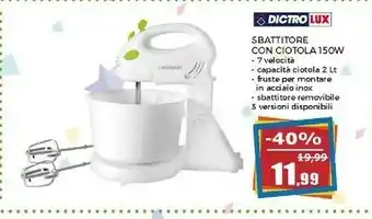 Happy Casa Lux Lavatrice offerta