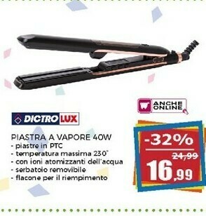 Happy Casa Lux Piastra per capelli offerta