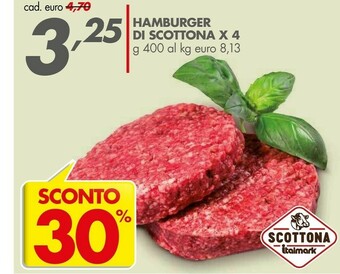 Italmark Aia Hamburger offerta