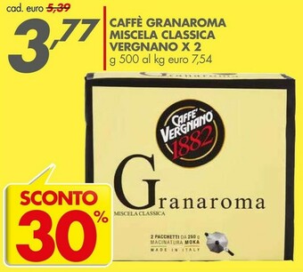 Italmark Vergnano Caffè offerta