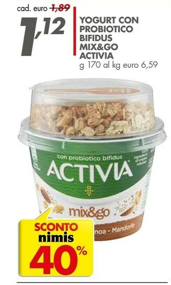 Italmark Danone Activia offerta