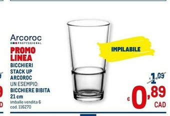 Metro Arcoroc Servizio piatti offerta