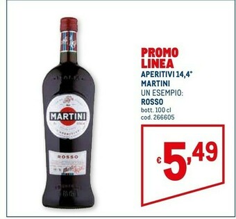 Metro Martini Aperitivo offerta
