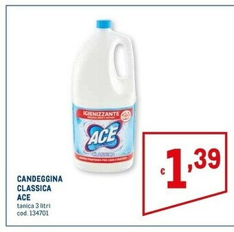 Metro Ace Candeggina offerta
