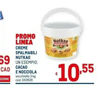 Metro Nutkao Crema al cioccolato offerta