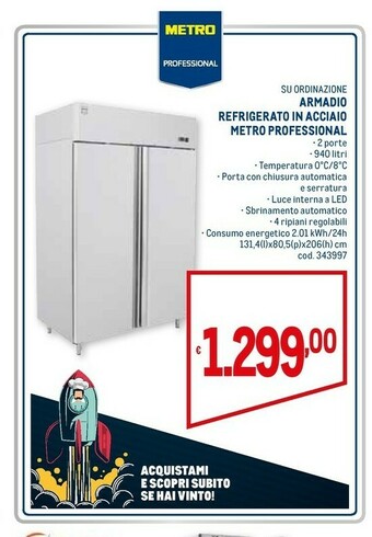 Metro Congelatori a pozzetto offerta