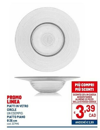 Metro Servizio piatti offerta