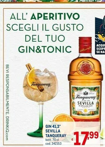 Metro Tanqueray Gin offerta