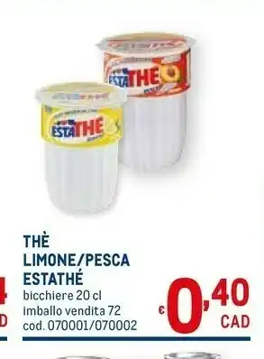 Metro Ferrero Estathe offerta