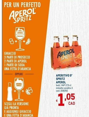 Aperol spritz
