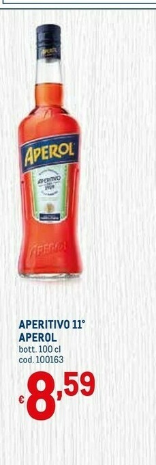 Metro Aperol spritz offerta