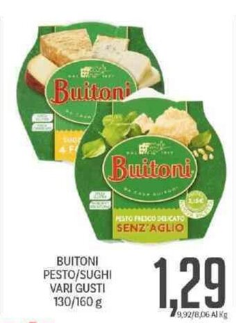 Supermercati Piccolo Buitoni Pesto/Sughi Vari Gusti 130/160 g offerta