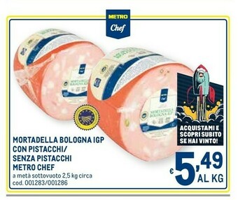 Metro chef Mortadella