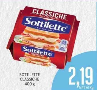 Supermercati Piccolo Sottilette Classiche 400 g offerta