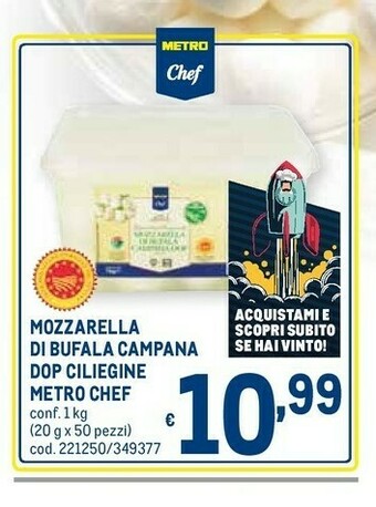 Metro Mozzarella di bufala offerta