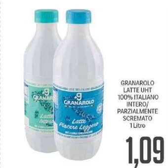 Supermercati Piccolo Granarolo Latte UHT 100% Italiano Intero/Parzialmente Scremato 1 Litro offerta