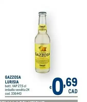 Metro Lurisia Birra offerta