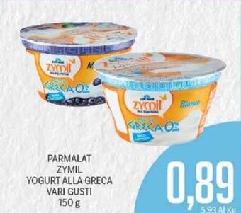 Supermercati Piccolo Parmalat Zymil Yogurt Alla Greca Vari Gusti 150 g offerta