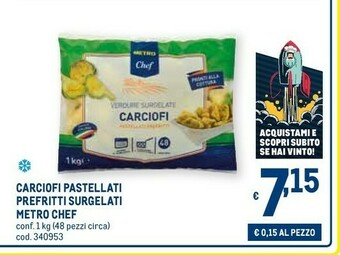 Metro Metro chef Surgelati offerta