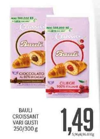 Supermercati Piccolo Bauli Croissant Vari Gusti 250/300 g offerta