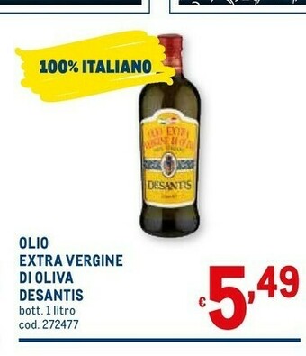 Metro Desantis Olio extravergine di oliva offerta