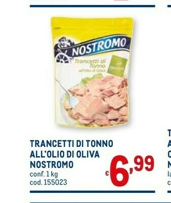 Metro Nostromo Tonno offerta