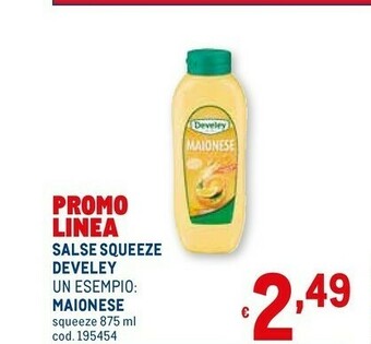 Metro Develey Salsa offerta