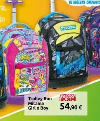 Carrefour Iper Trolley run mitama girl o boy offerta