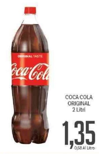Supermercati Piccolo Coca Cola Original 2 Litri offerta