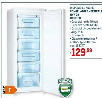Metro Congelatori a pozzetto offerta
