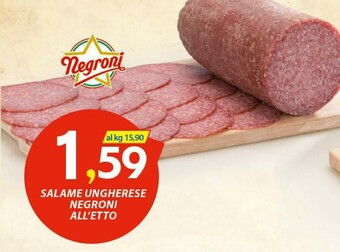 Vivo Supermercati Negroni Salame offerta