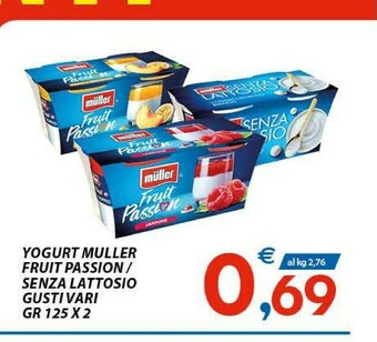 Vivo Supermercati Muller Yogurt offerta