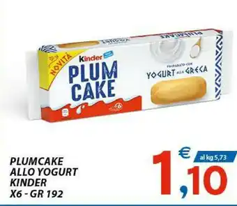 Vivo Supermercati Kinder Plum cake offerta