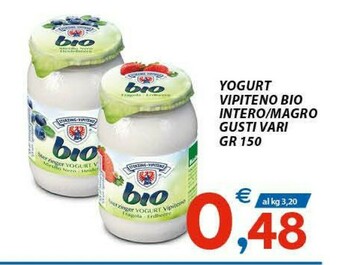 Vivo Supermercati Vipiteno Yogurt offerta