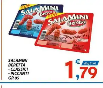 Vivo Supermercati Beretta Salame offerta