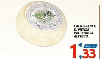 Vivo Supermercati Pienza Pecorino offerta