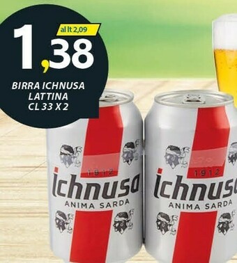 Vivo Supermercati Ichnusa Birra offerta