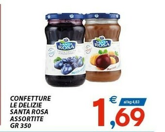 Vivo Supermercati Santa rosa Marmellata offerta