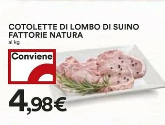 Coop Fattorie Natura Bistecche di maiale offerta