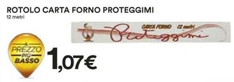 Coop Carta forno offerta