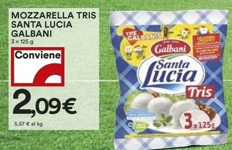 Coop Galbani Mozzarella offerta