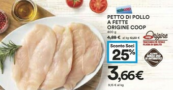 Coop Petto di pollo offerta