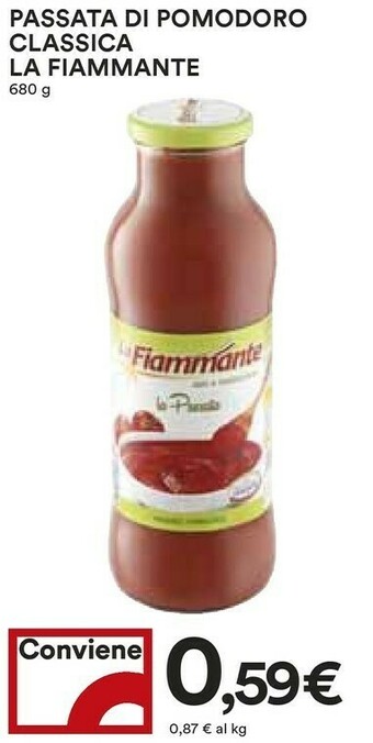 Coop Fiammante Passata di pomodoro offerta