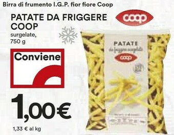 Coop Patatine offerta