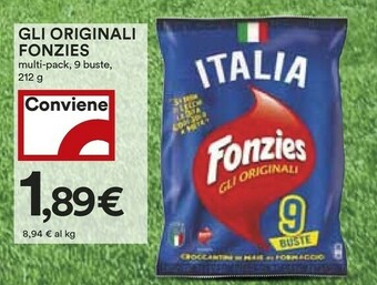 Coop Fonzies Snack offerta