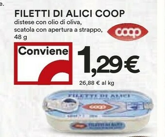 Coop Alici offerta