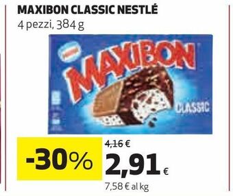 Coop Maxibon classic nestlé offerta