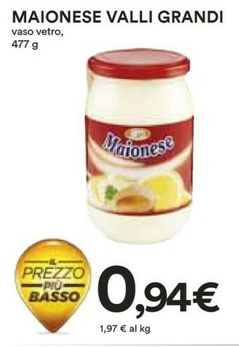 Coop Maionese offerta