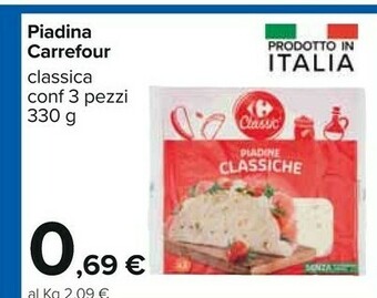 Carrefour Piadine offerta
