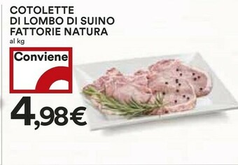Coop Fattorie Natura Bistecche di maiale offerta